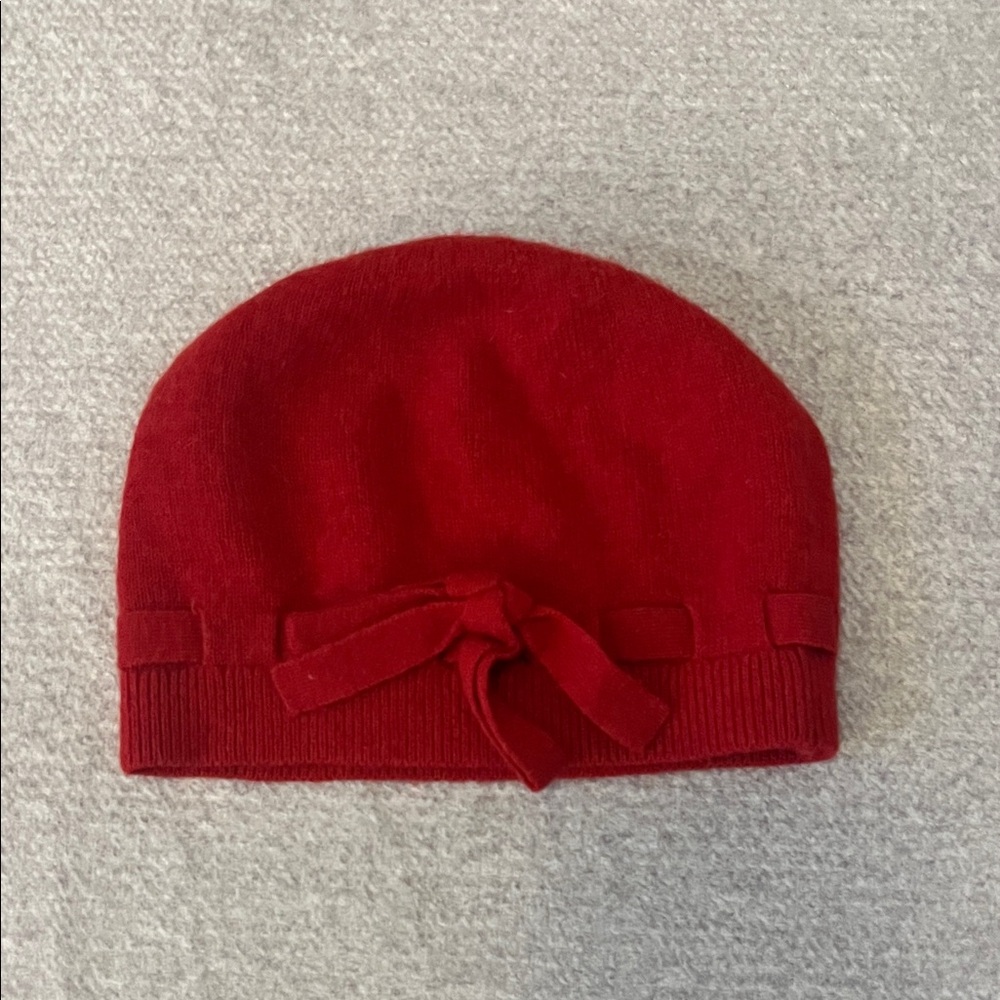 Bonpoint Cherry Red Knit Accessory